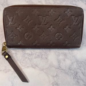 Louis Vuitton Brown Empriente Secret Wallet